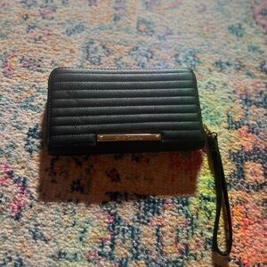 Betsey Johnson Striped Clutch Wallet